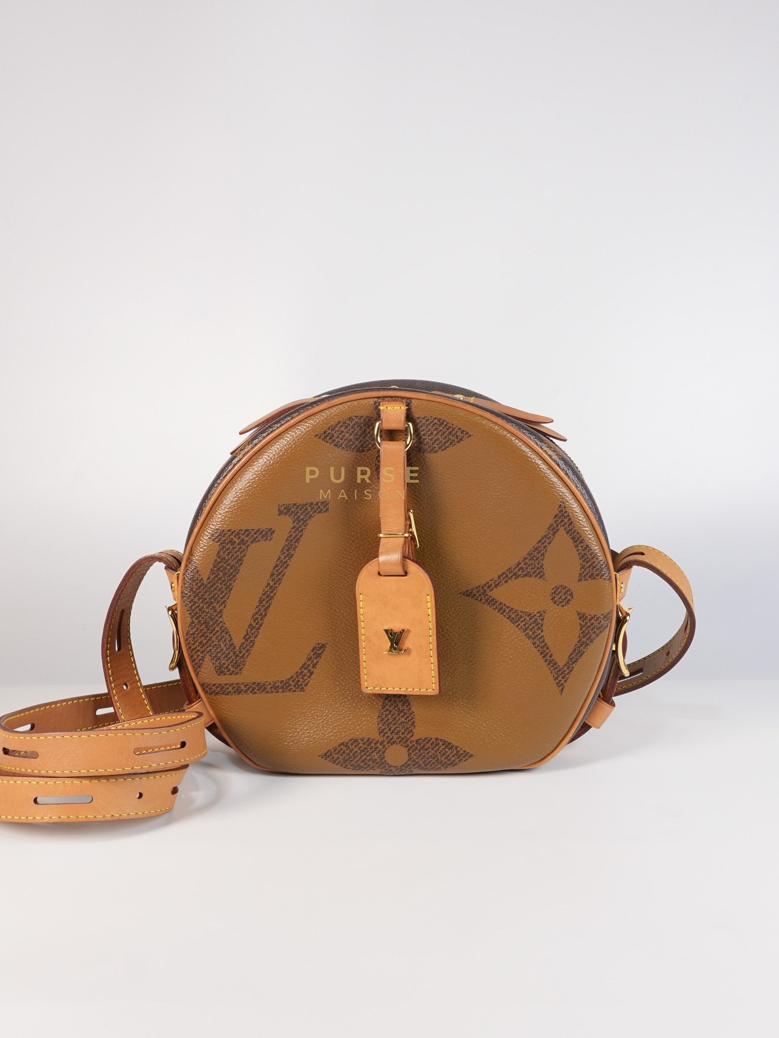 Boite Chapeau MM Souple Giant Reverse Monogram (Date Code: PL2129) | Purse Maison Luxury Bags Shop