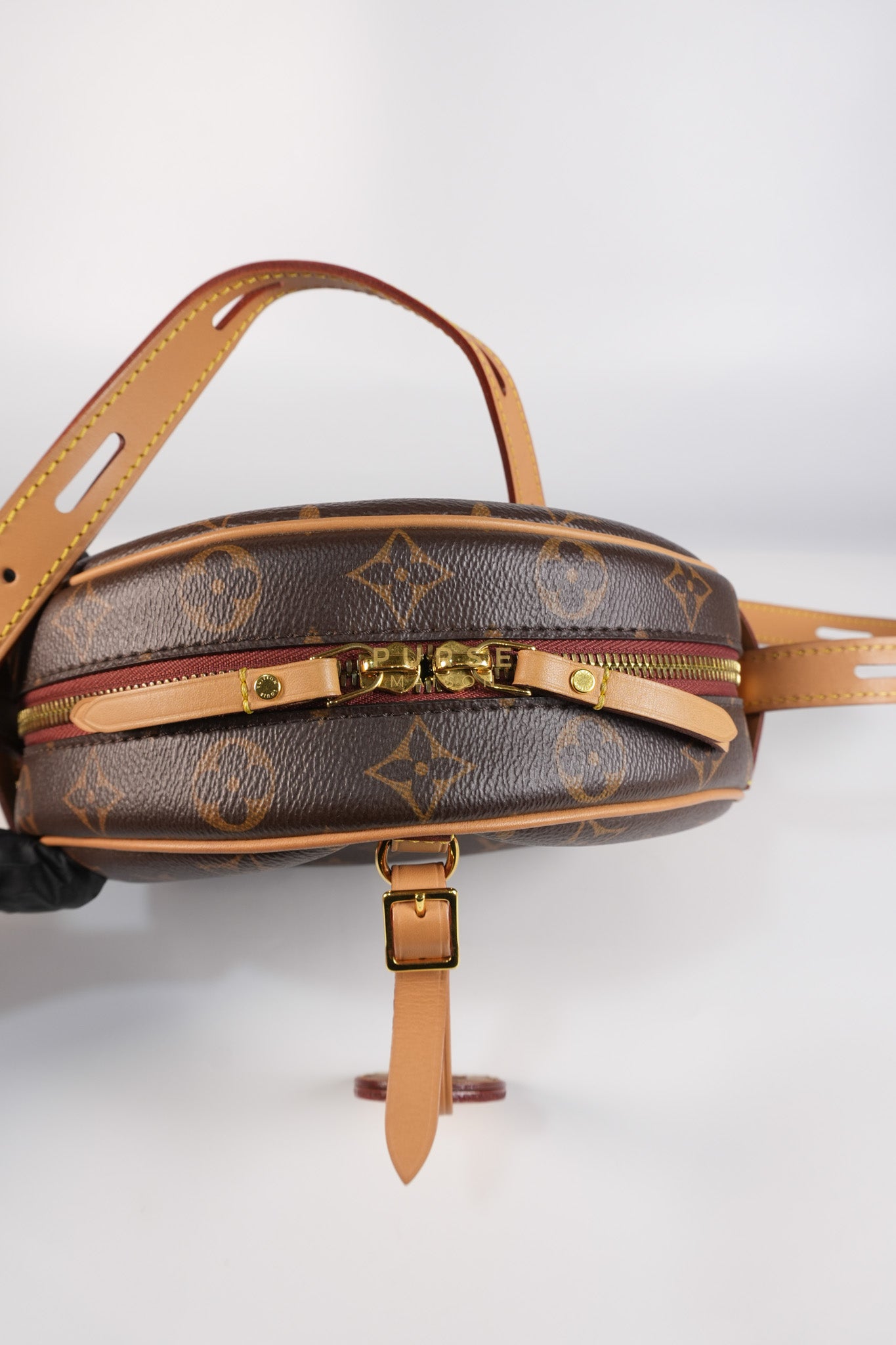 Boite Chapeau Souple MM Bag in Monogram Canvas & Gold Hardware (Microchip) | Purse Maison Luxury Bags Shop