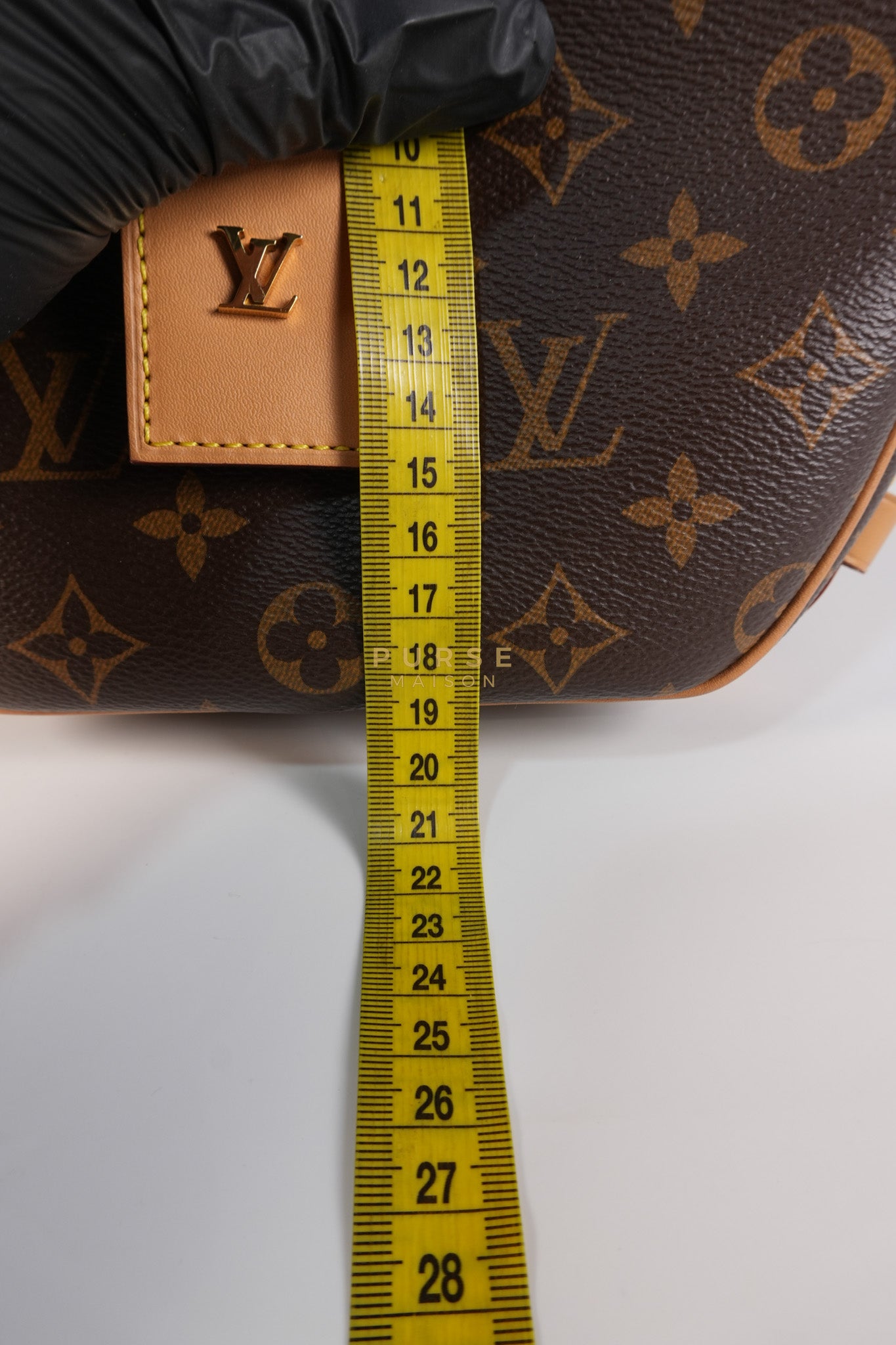 Boite Chapeau Souple MM Bag in Monogram Canvas & Gold Hardware (Microchip) | Purse Maison Luxury Bags Shop