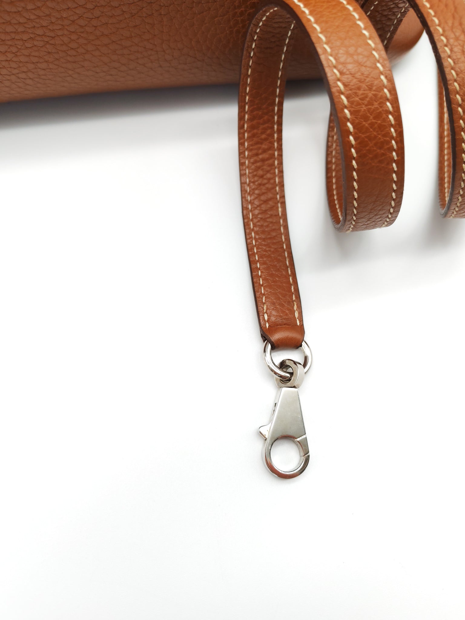 Bolide 31 Gold Taurillon Clemence Leather in Palladium Hardware Stamp C(2018) | Purse Maison Luxury Bags Shop