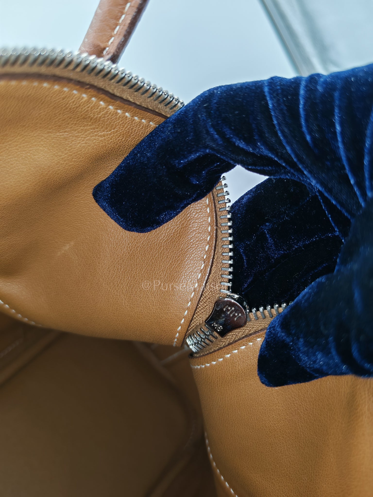Bolide 31 Gold Taurillon Clemence Leather in Palladium Hardware Stamp C(2018) | Purse Maison Luxury Bags Shop