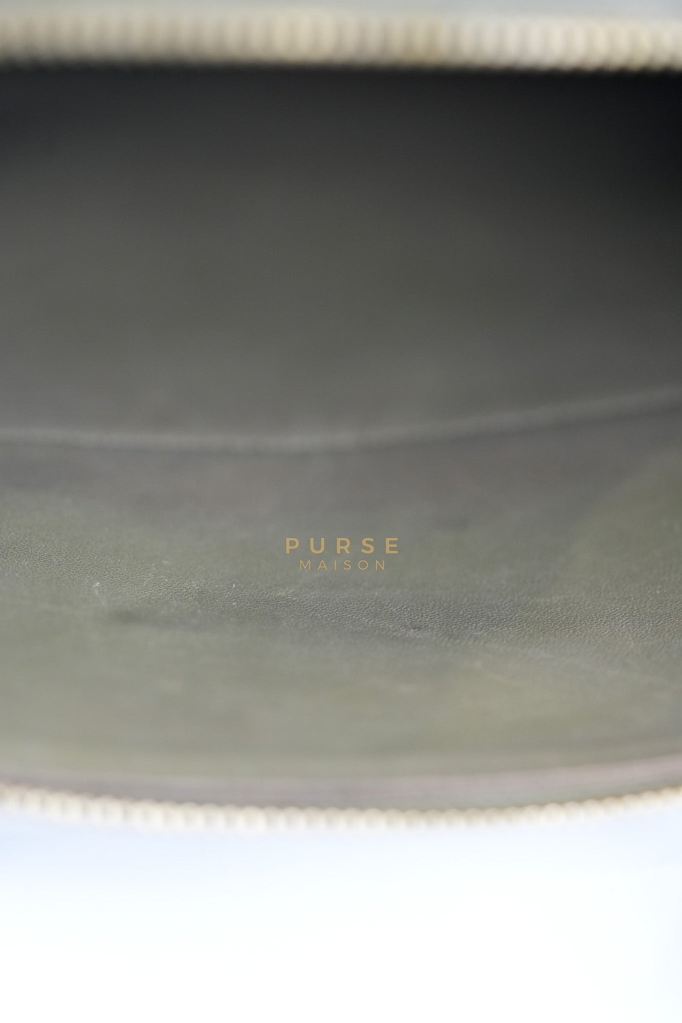 Bolide 35 in Dark Toupe Chèvre Mysore Leather Gold Hardware Stamp F Square(2002) | Purse Maison Luxury Bags Shop