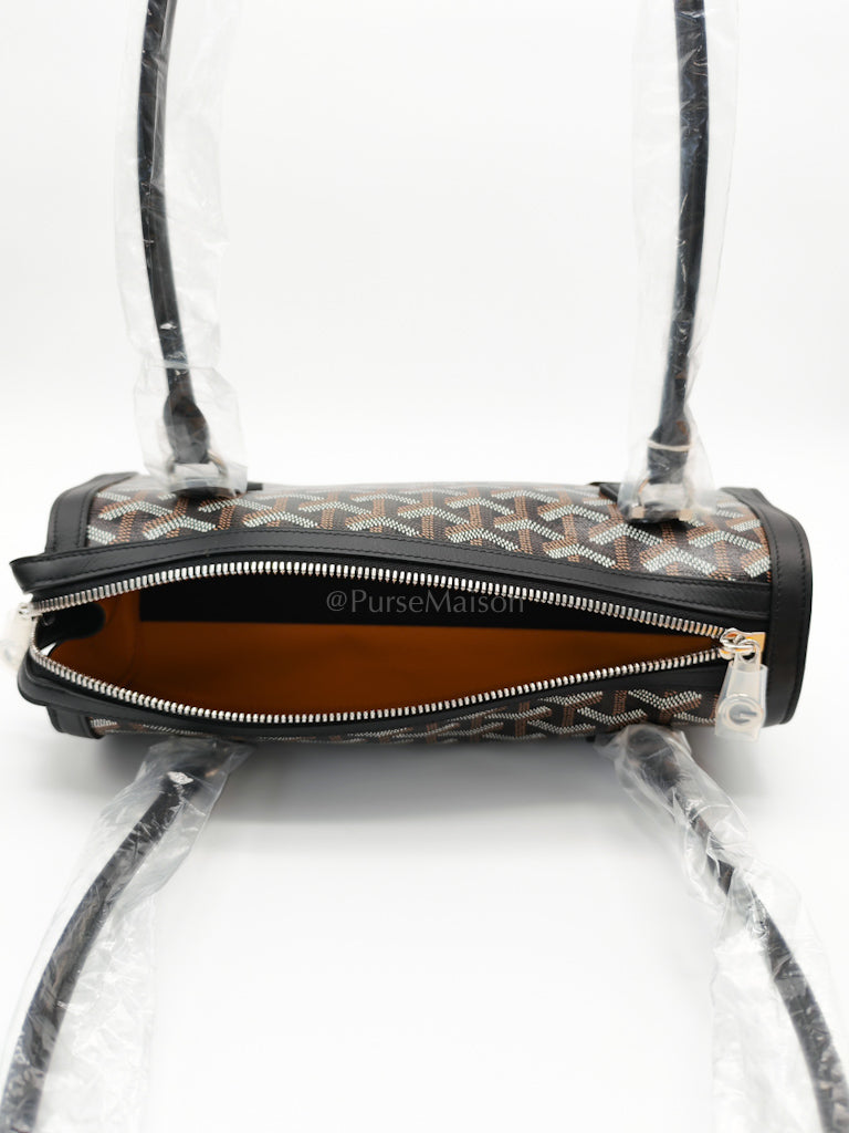 Bonbonniere in Black Goyardine Canvas Shoulder | Purse Maison Luxury Bags Shop