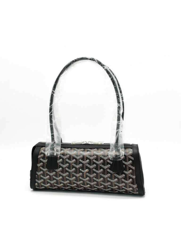 Bonbonniere in Black Goyardine Canvas Shoulder | Purse Maison Luxury Bags Shop