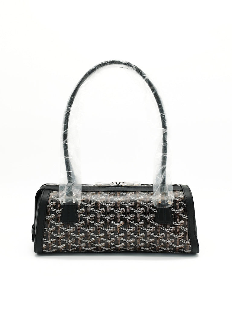 Bonbonniere in Black Goyardine Canvas Shoulder | Purse Maison Luxury Bags Shop