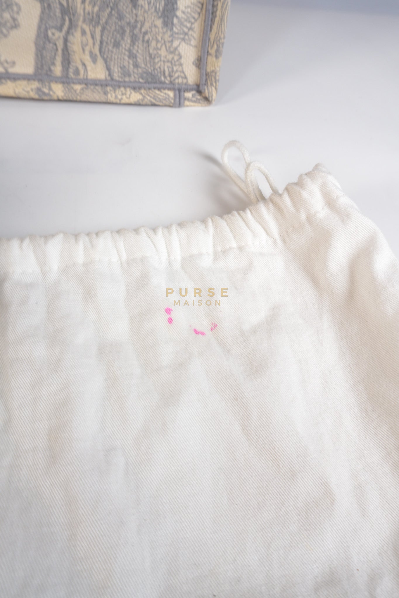 Book Tote Bag Medium in White & Gray | Purse Maison Luxury Bags Shop
