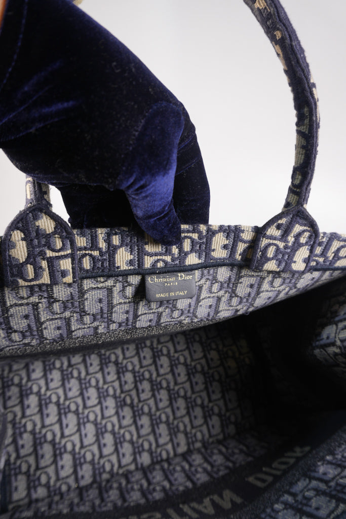 Book Tote Medium Oblique Jacquard Canvas | Purse Maison Luxury Bags Shop