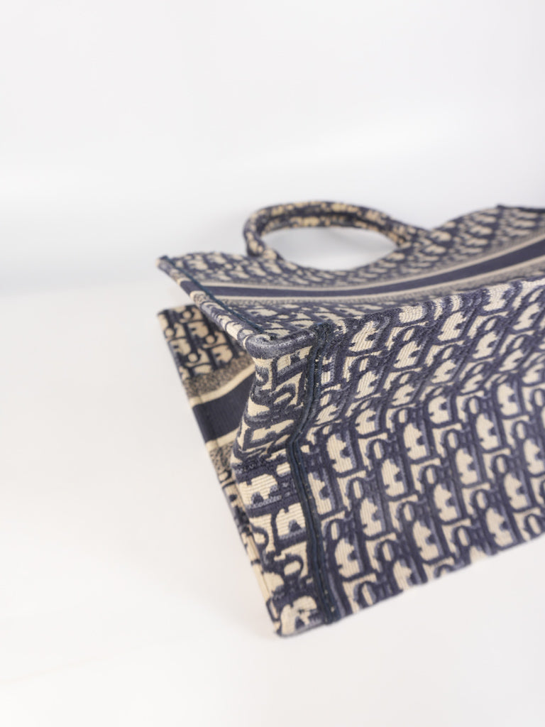 Book Tote Medium Oblique Jacquard Canvas | Purse Maison Luxury Bags Shop