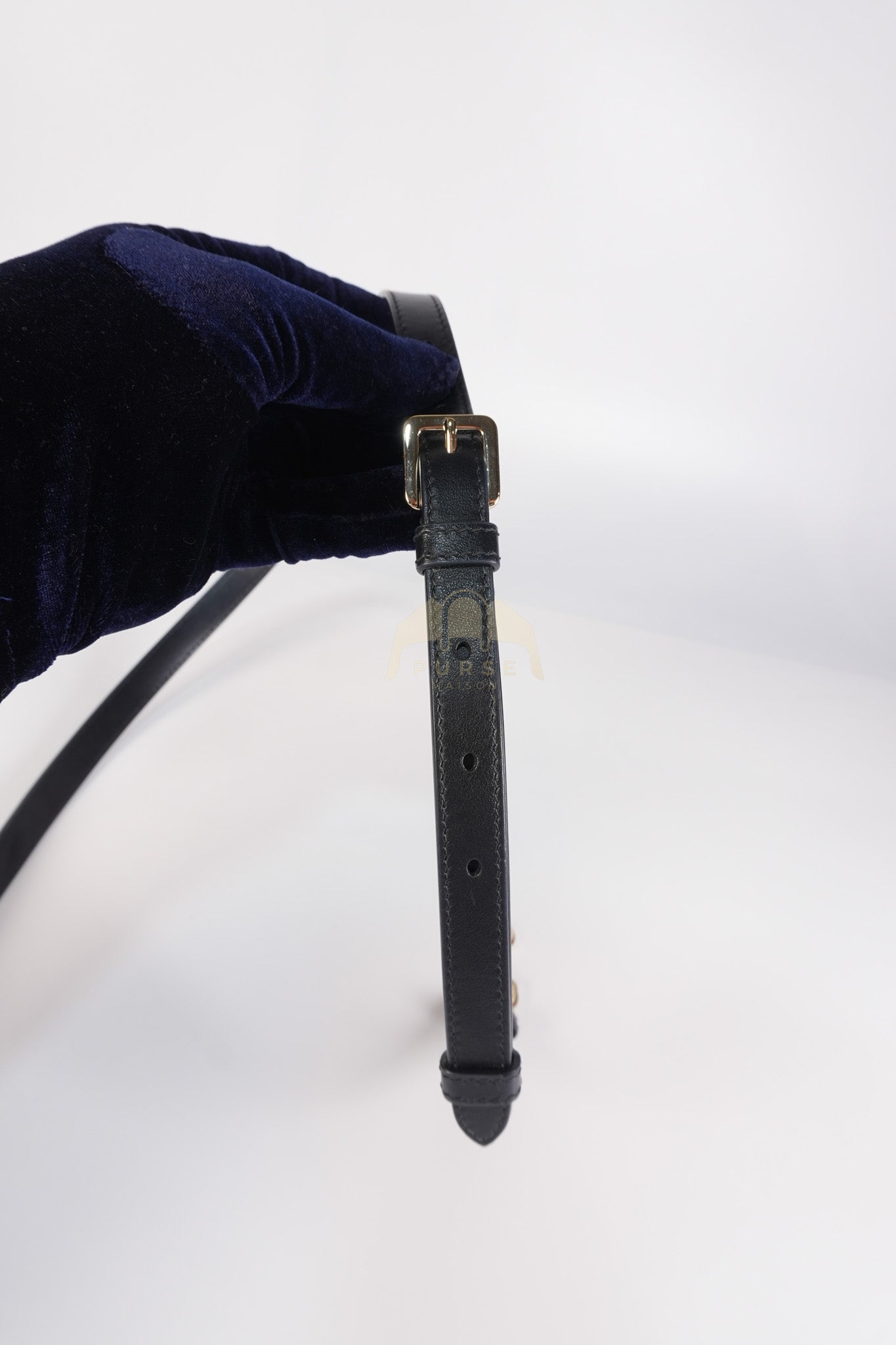 Book Tote Small in Black Macrocannage Calfskin Leather Light Gold Hardware | Purse Maison Luxury Bags Shop