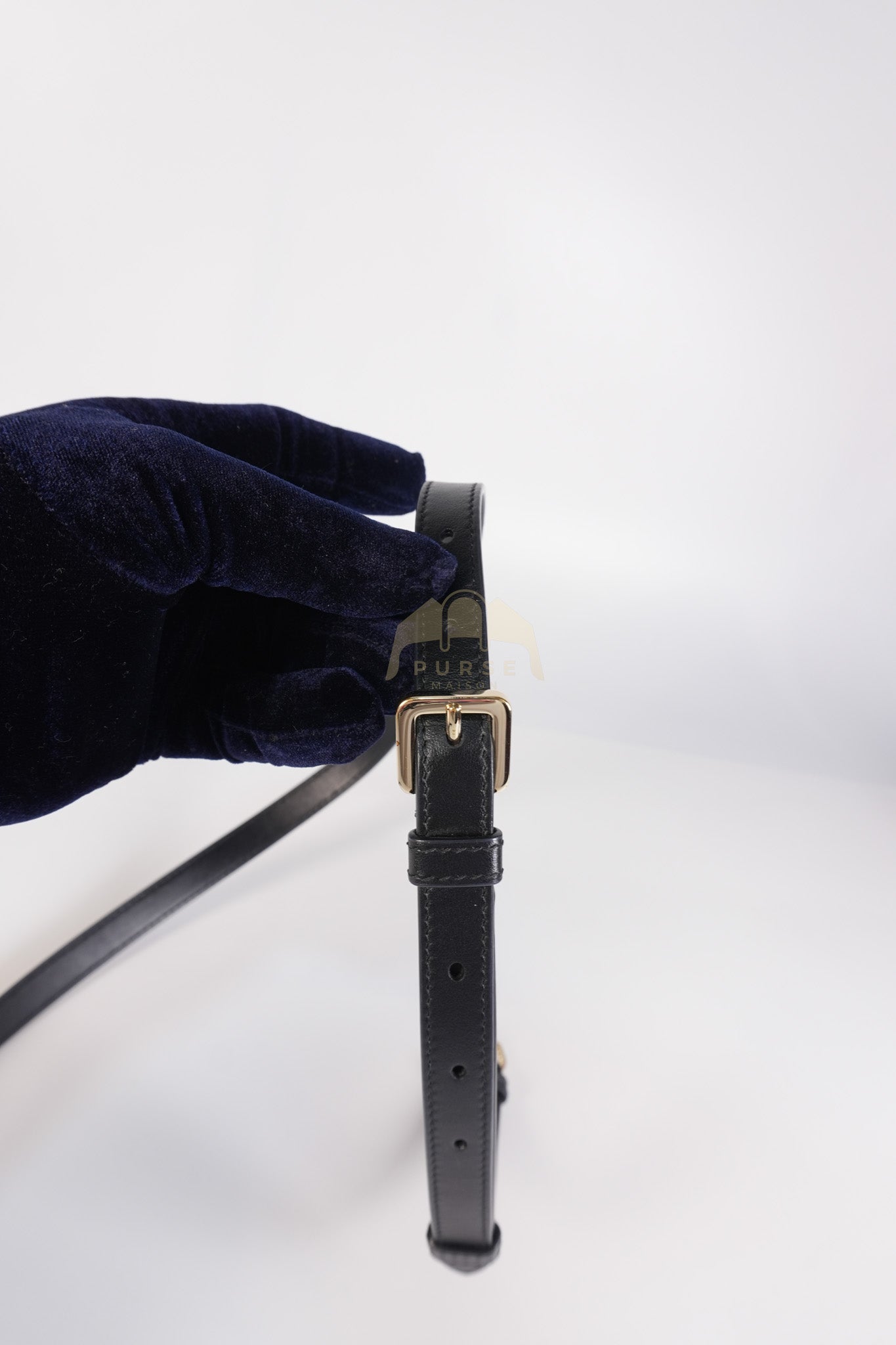 Book Tote Small in Black Macrocannage Calfskin Leather Light Gold Hardware | Purse Maison Luxury Bags Shop