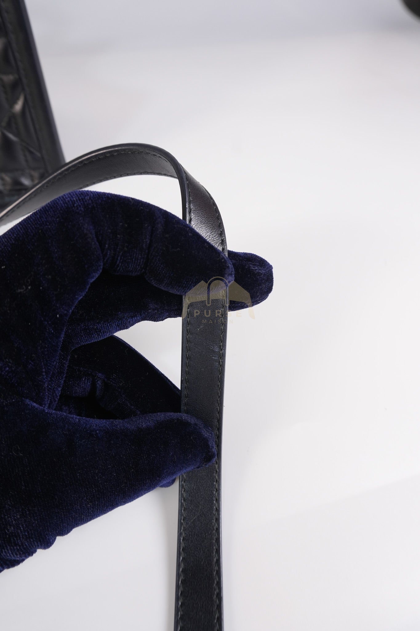 Book Tote Small in Black Macrocannage Calfskin Leather Light Gold Hardware | Purse Maison Luxury Bags Shop