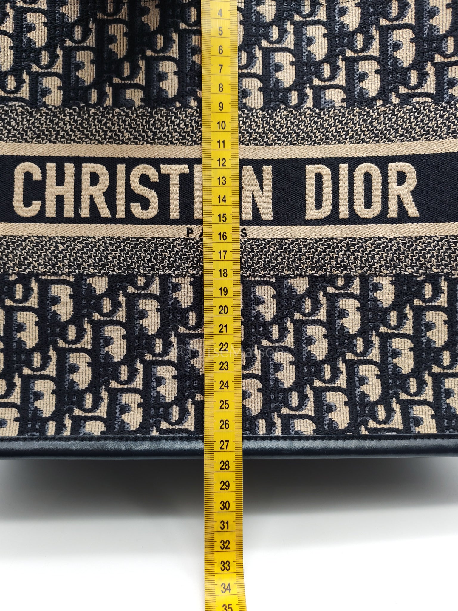 Booktote in Medium Embroidery and Calfskin Leather Shoulder Bag | Purse Maison Luxury Bags Shop