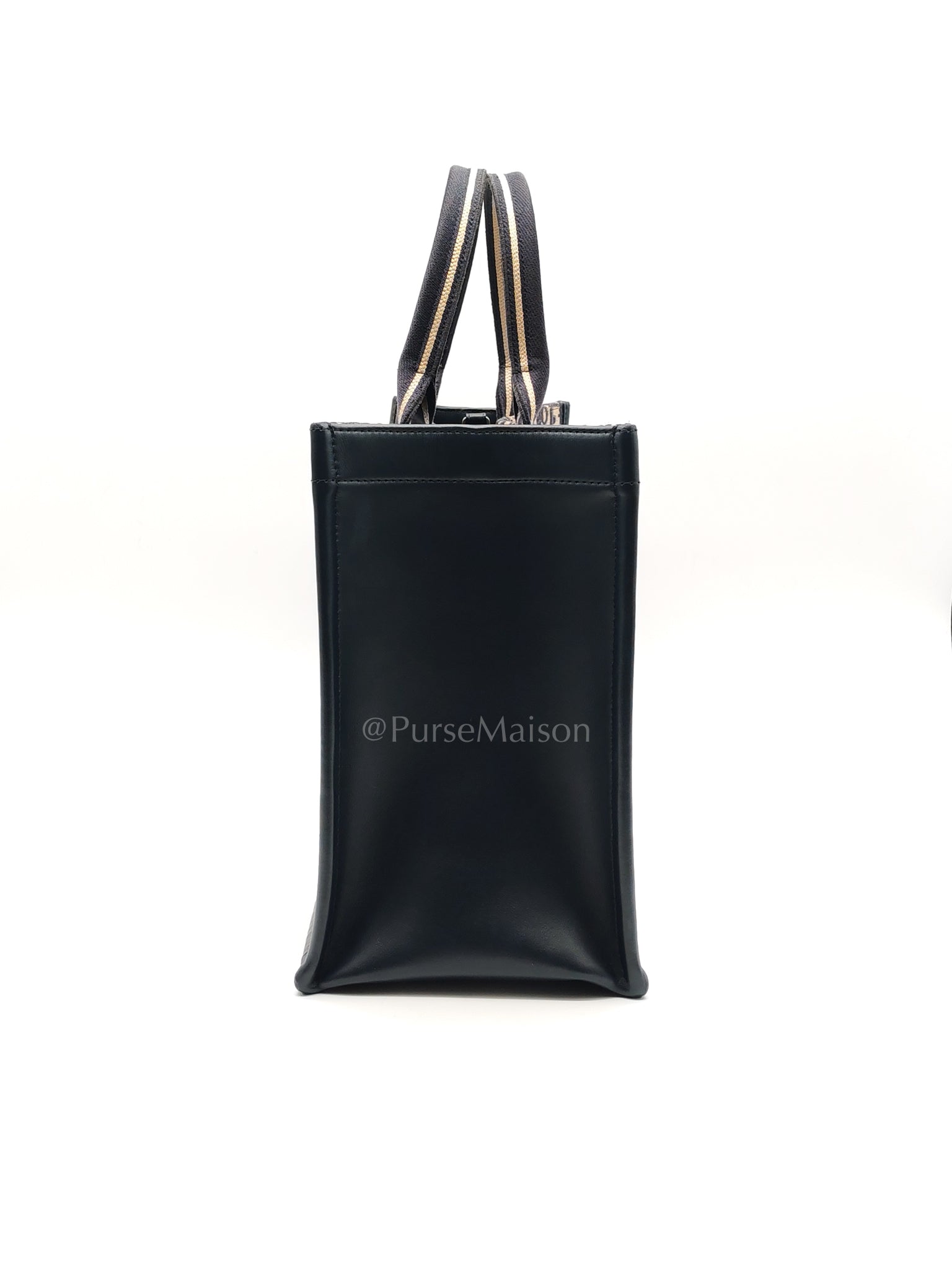 Booktote in Medium Embroidery and Calfskin Leather Shoulder Bag | Purse Maison Luxury Bags Shop