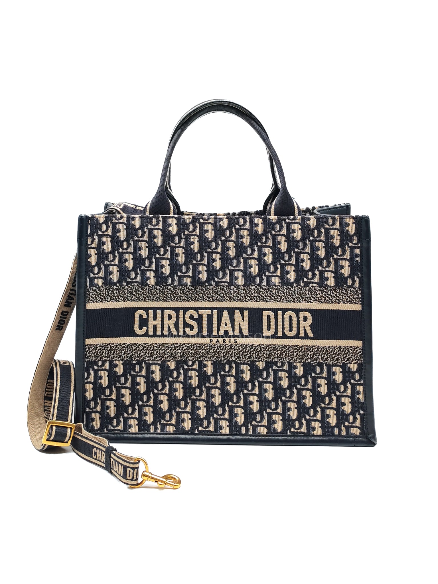 Booktote in Medium Embroidery and Calfskin Leather Shoulder Bag | Purse Maison Luxury Bags Shop