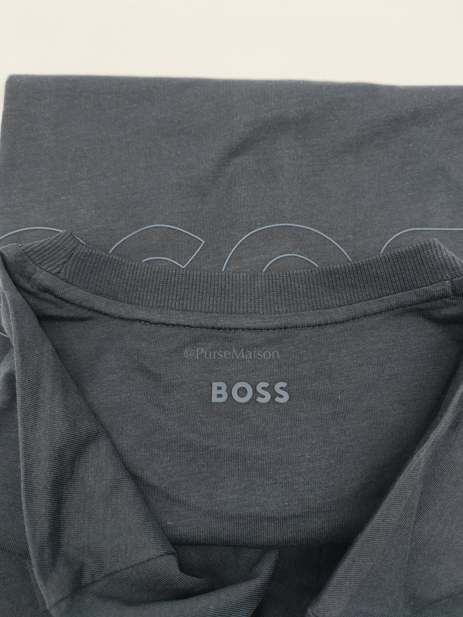 Jersey Cotton T-Shirt in Dark Blue for Men Size M