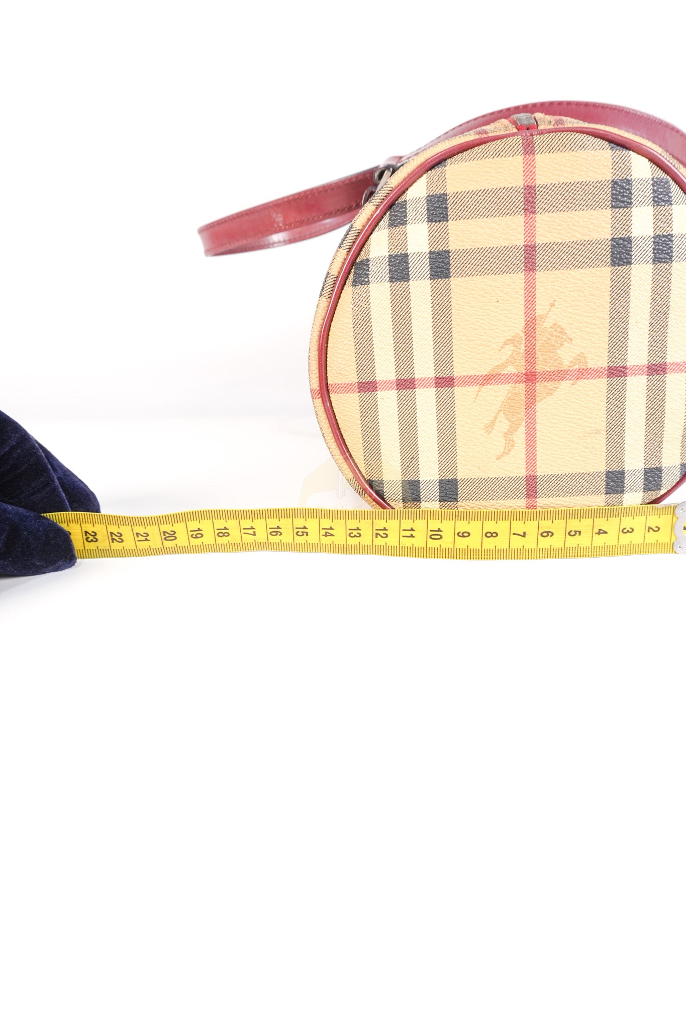 Boston Bag Haymarket Check Coated Canvas | Purse Maison Luxury Bags Shop