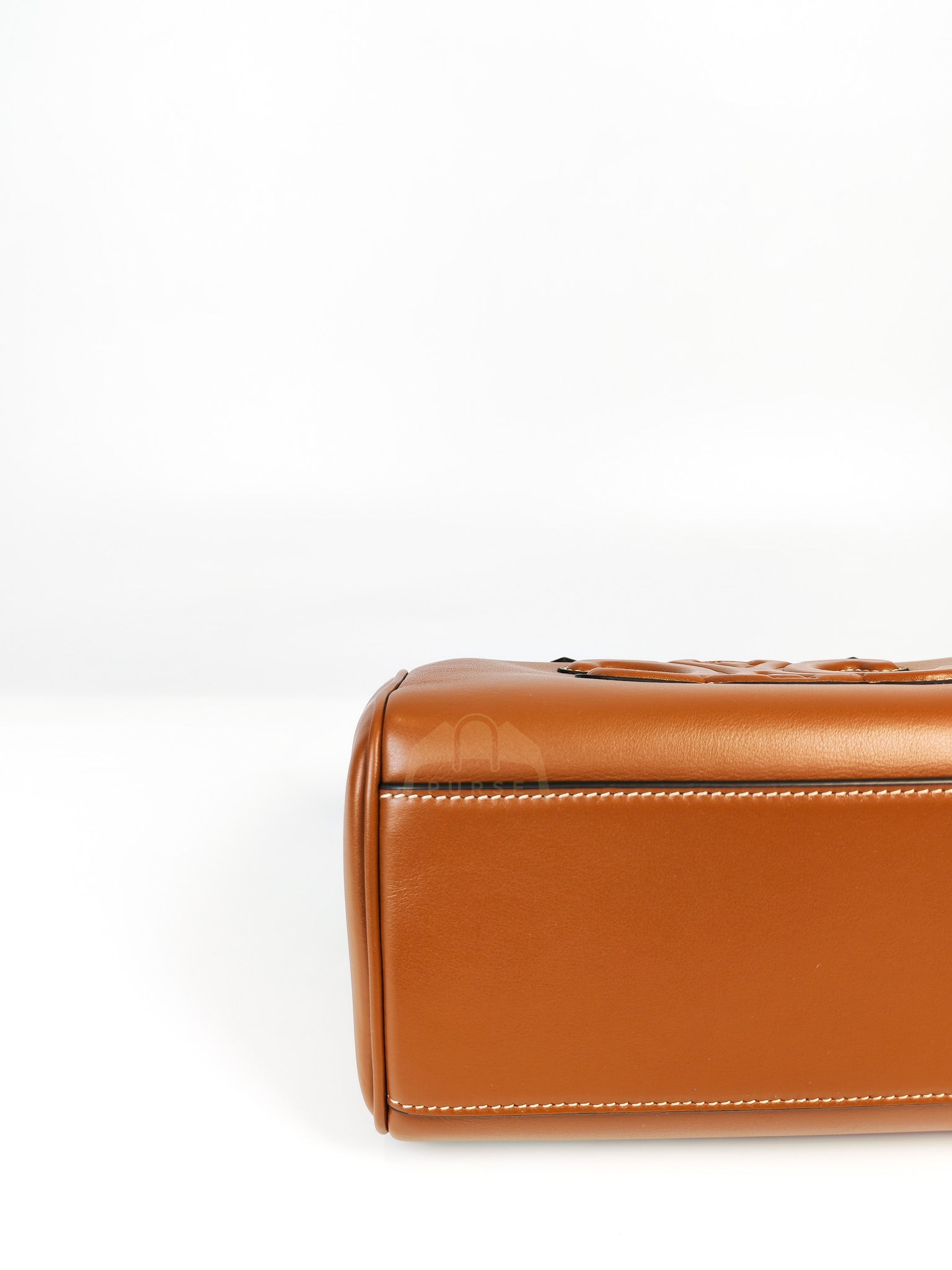 Boston Bag Small in Tan Smooth Calfskin Leather & Gold Hardware | Purse Maison Luxury Bags Shop