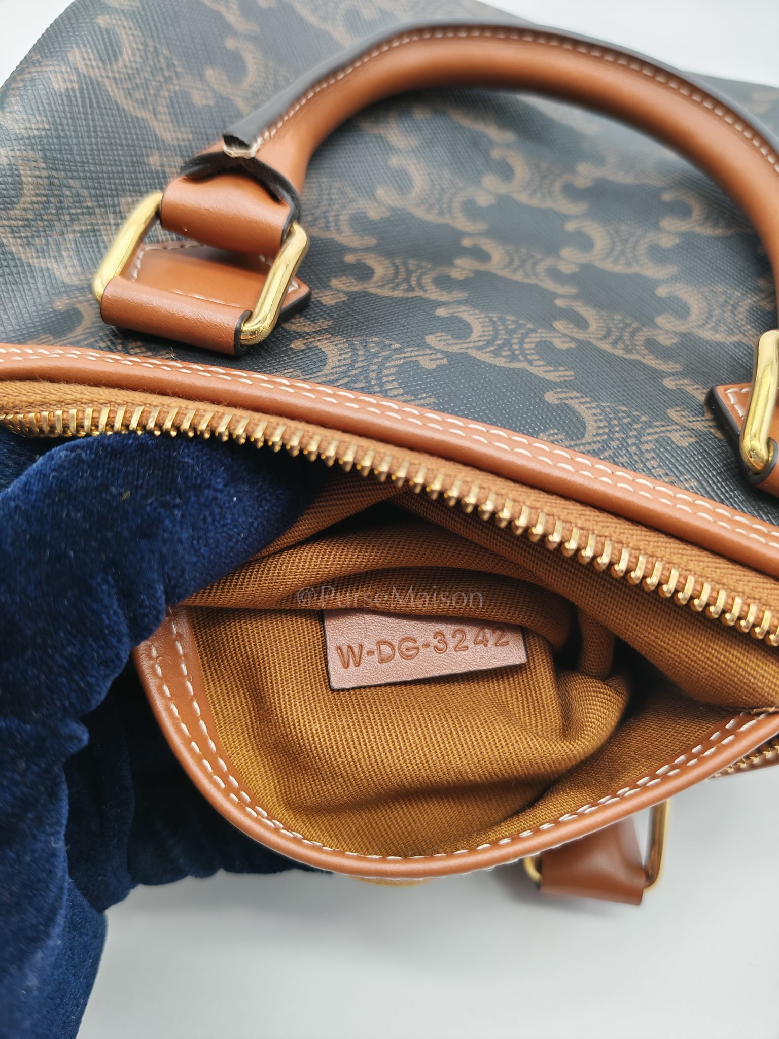 Boston Small in Monogram Canvas Crossbody Bag | Purse Maison Luxury Bags Shop