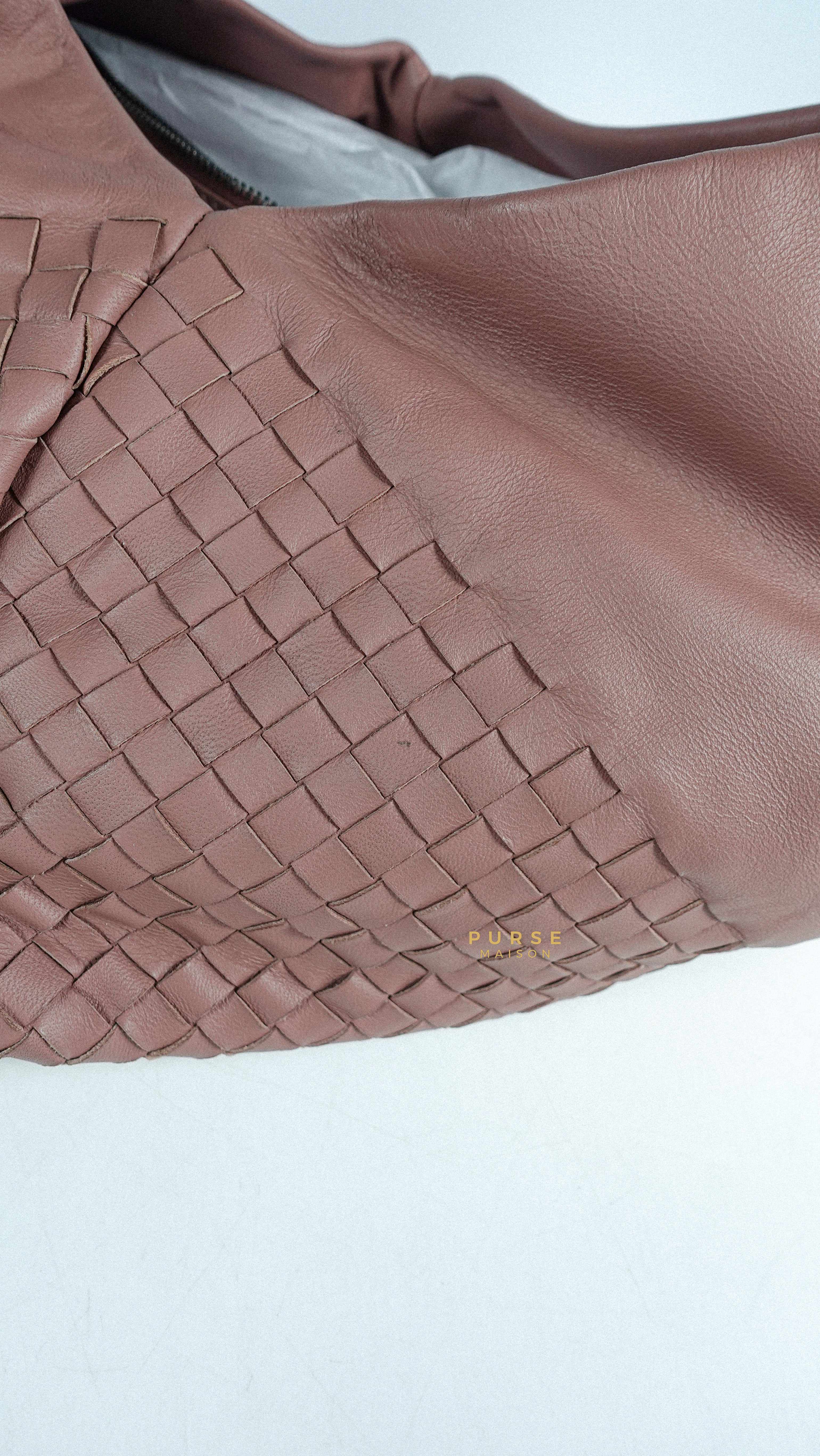 Bottega Veneta Aquilone Fortune Cookie Hobo Intrecciato Nappa Medium