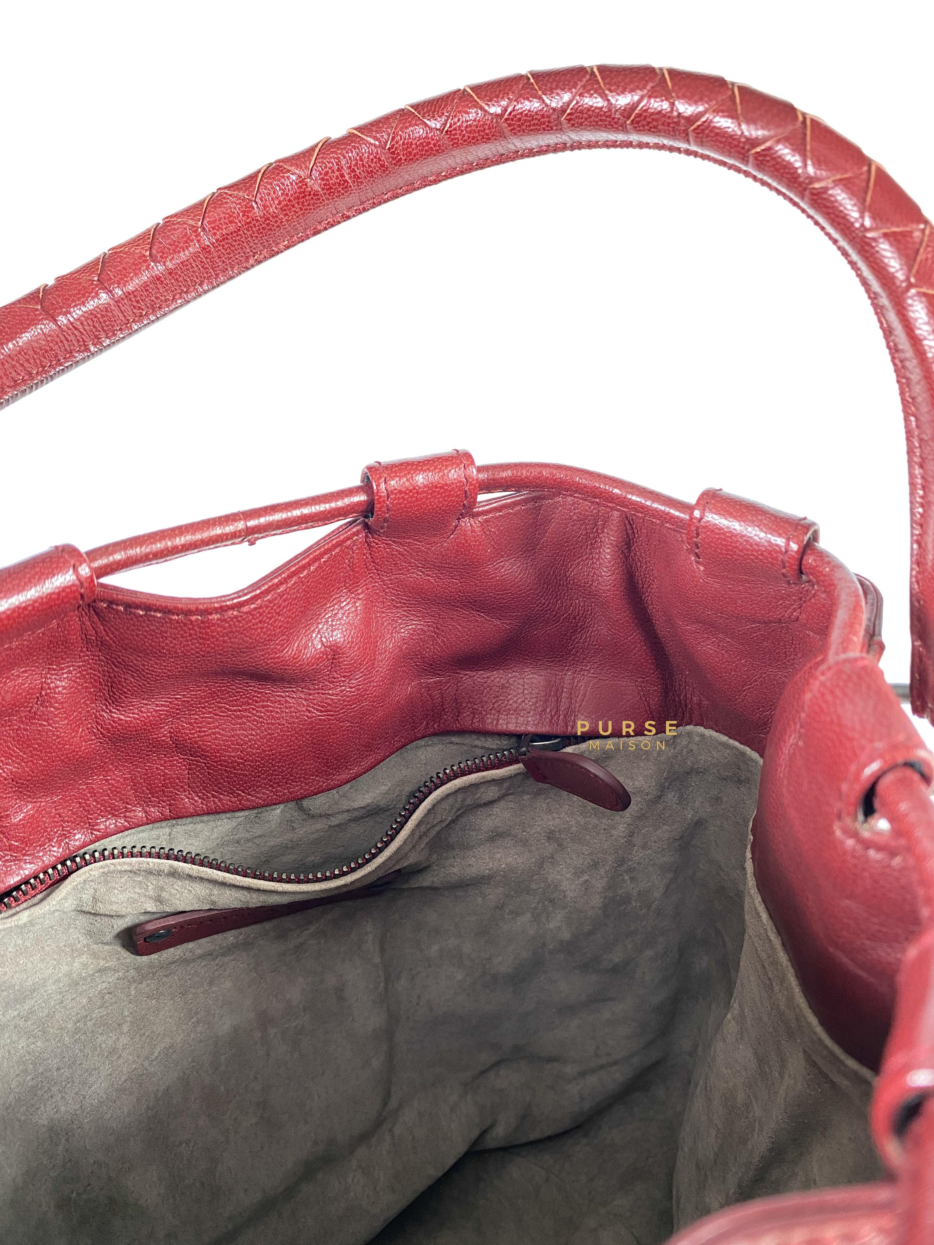 Bottega Veneta Intrecciato Nappa Leather Drawstring Medium Bucket Bag | Purse Maison Luxury Bags Shop