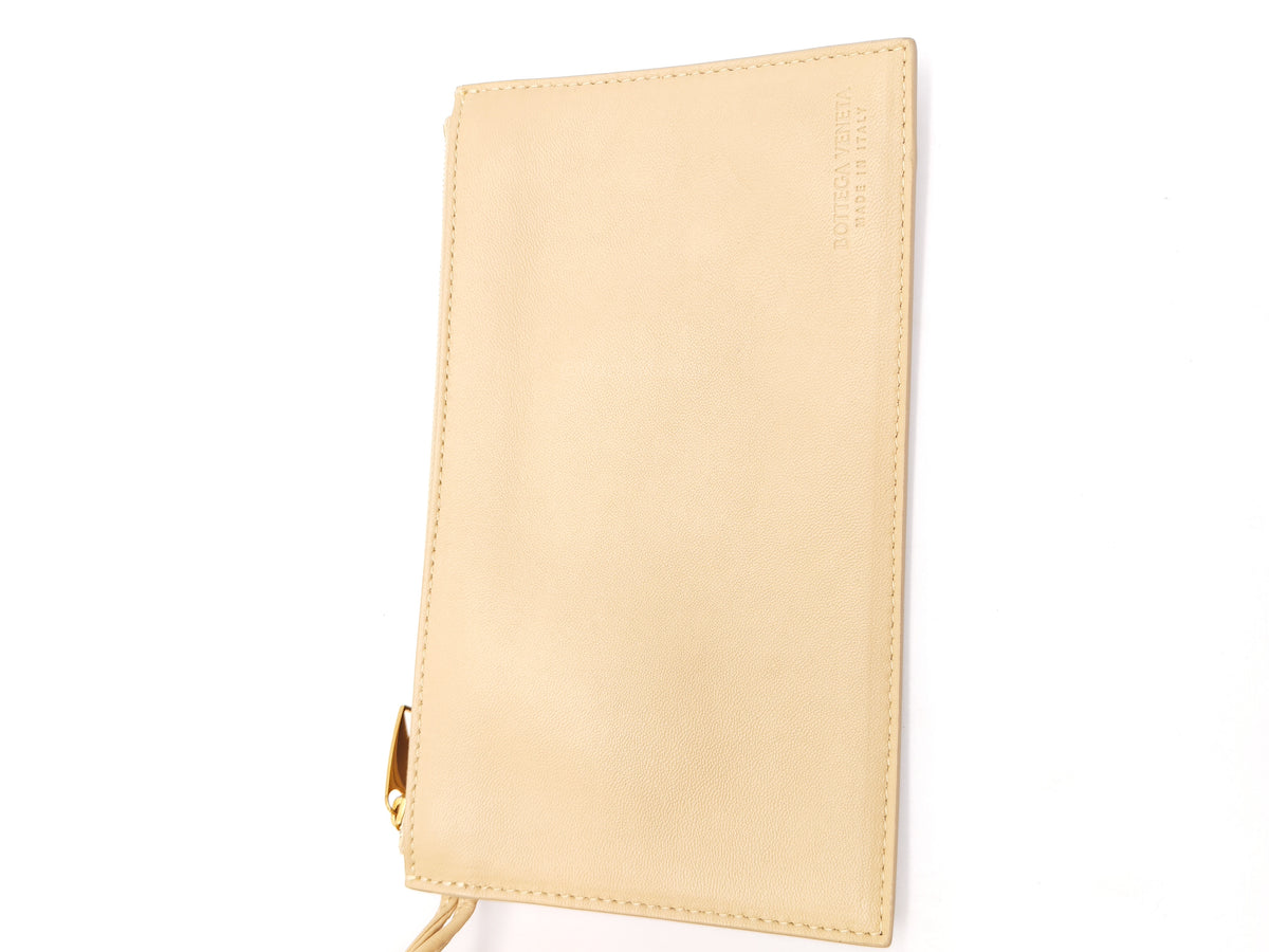 Bottega Veneta Porridge The Top Handle Tote Bag in Padded Nappa Intercciato Leather | Purse Maison Luxury Bags Shop
