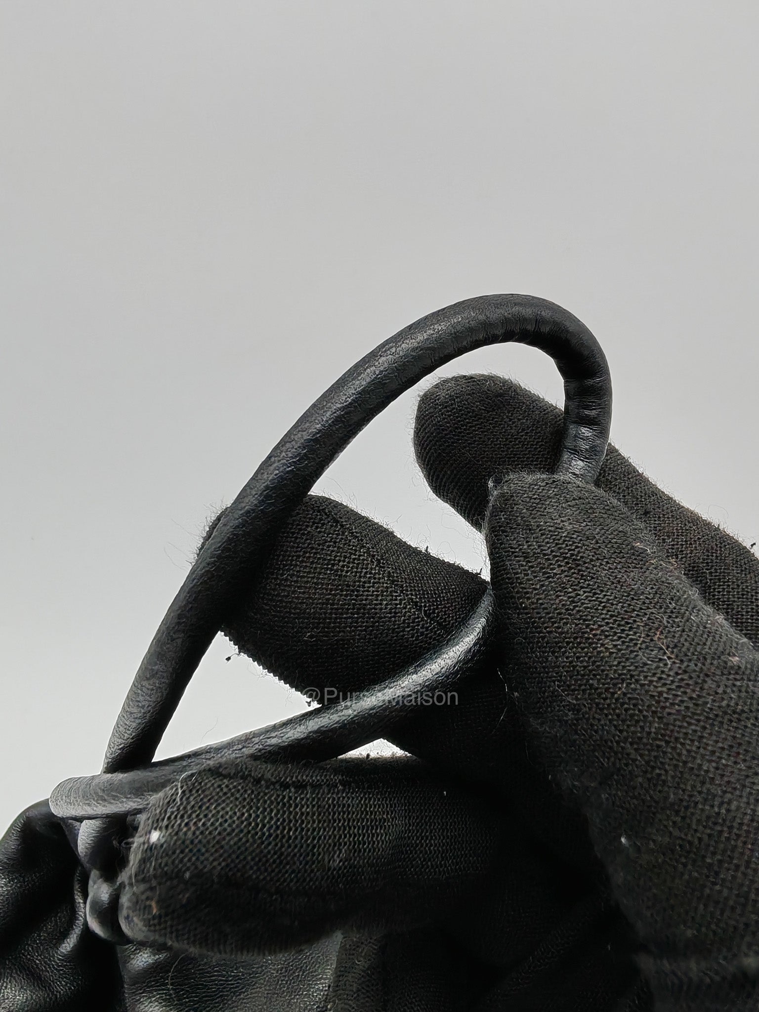 Bottega Veneta Trine Envelope Clutch in Black Smooth Calfskin Leather | Purse Maison Luxury Bags Shop