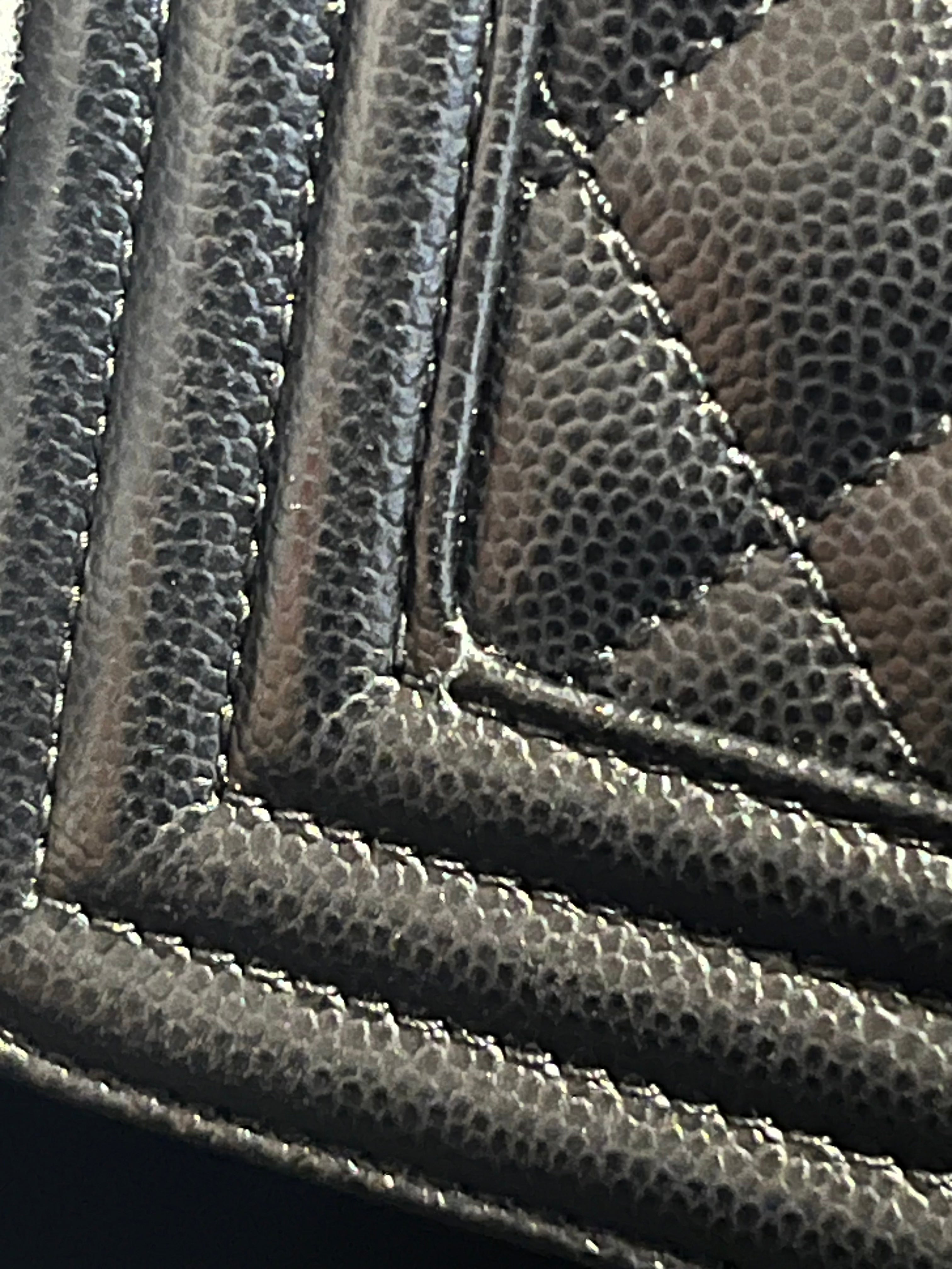 Boy Medium in Black Caviar Leather and Aged Gold Hardware (Microchip) | Purse Maison Luxury Bags Shop
