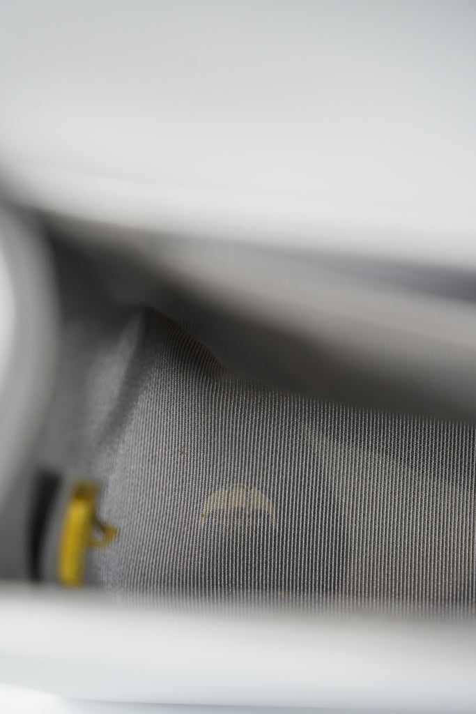 Boy New Medium Metallic Gray Calfskin Leather in Ruthenium Hardware Series 20 | Purse Maison Luxury Bags Shop