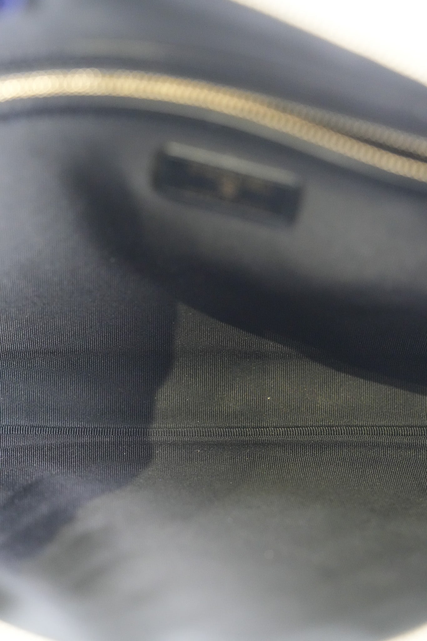 Boy O Case Clutch Bag in Black Quilted Calfskin Leather & Light Gold Hardware Series 26 | Purse Maison Luxury Bags Shop