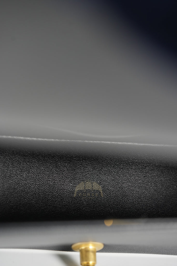 Boy Old Medium Black Caviar Leather in Aged Gold Hardware (Microchip) | Purse Maison Luxury Bags Shop