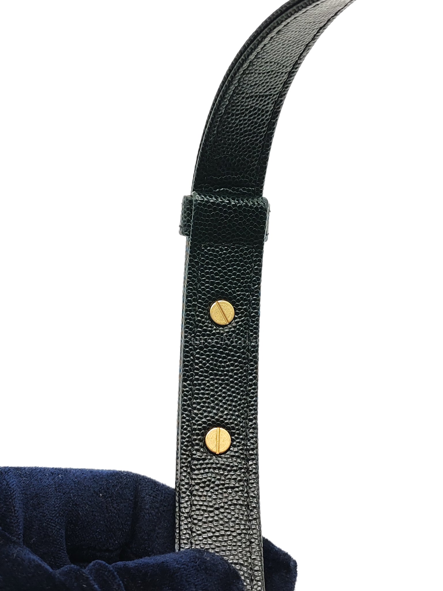 Boy Old Medium in Black Caviar Leather and Aged Gold Hardware (Microchip) | Purse Maison Luxury Bags Shop
