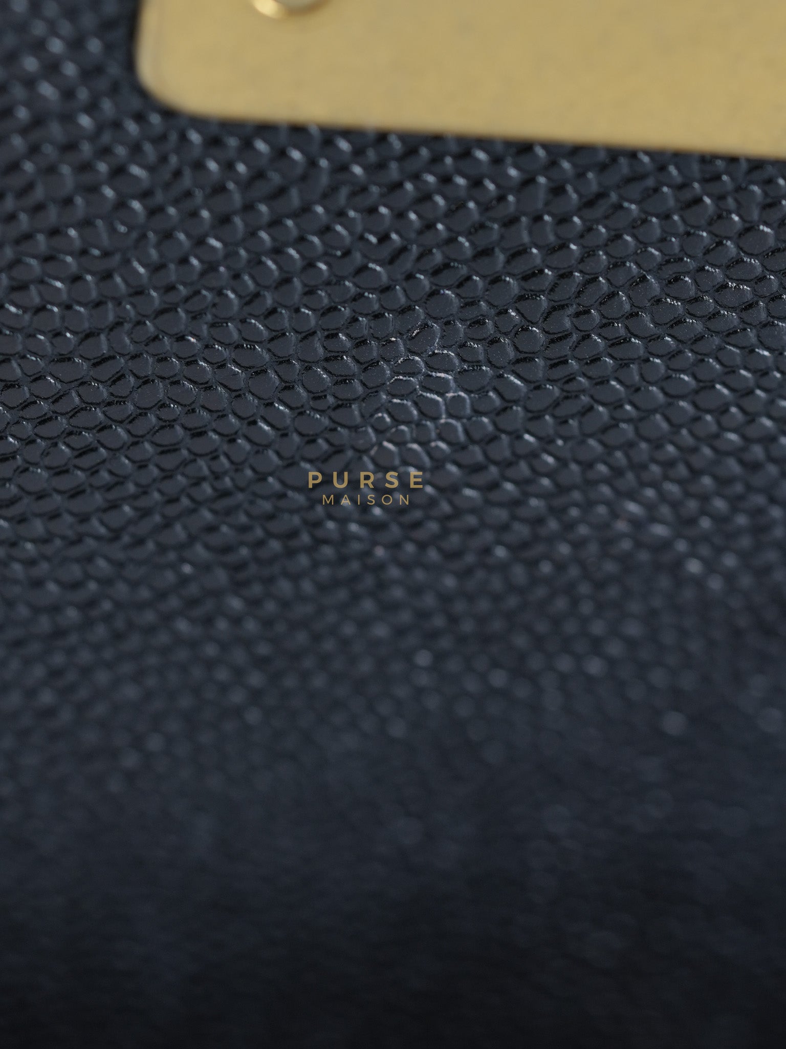Boy Old Medium in Black Chevron Caviar Leather & Aged Gold Hardware Series 25 | Purse Maison Luxury Bags Shop