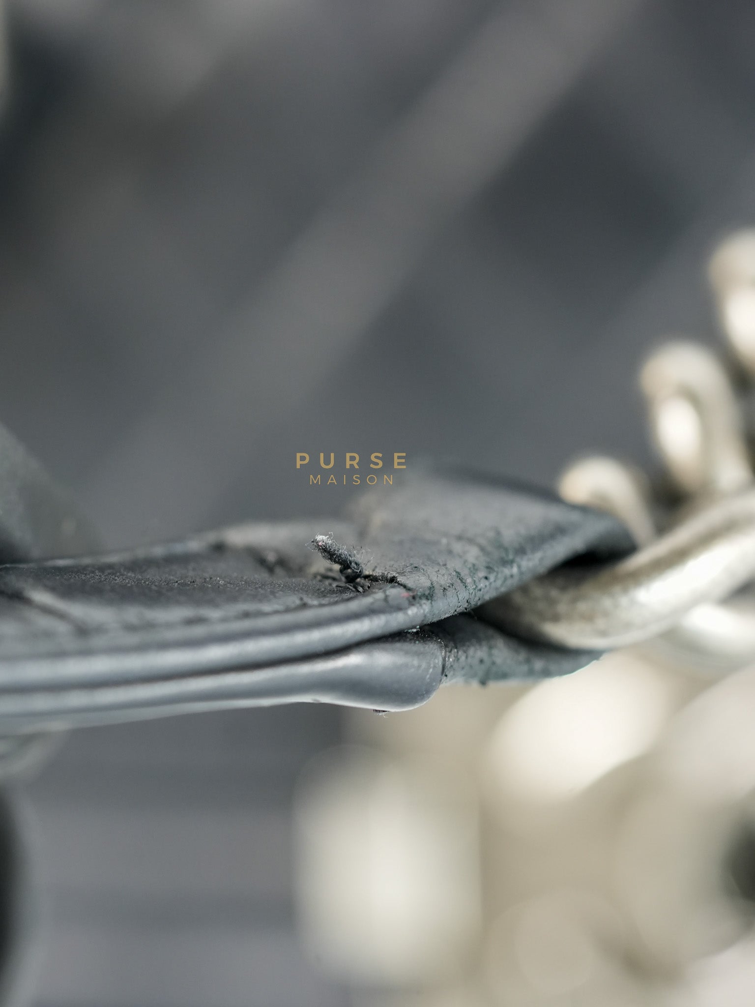 Boy Old Medium in Black Quilted Lambskin Leather & Ruthenium Hardware Series 19 | Purse Maison Luxury Bags Shop