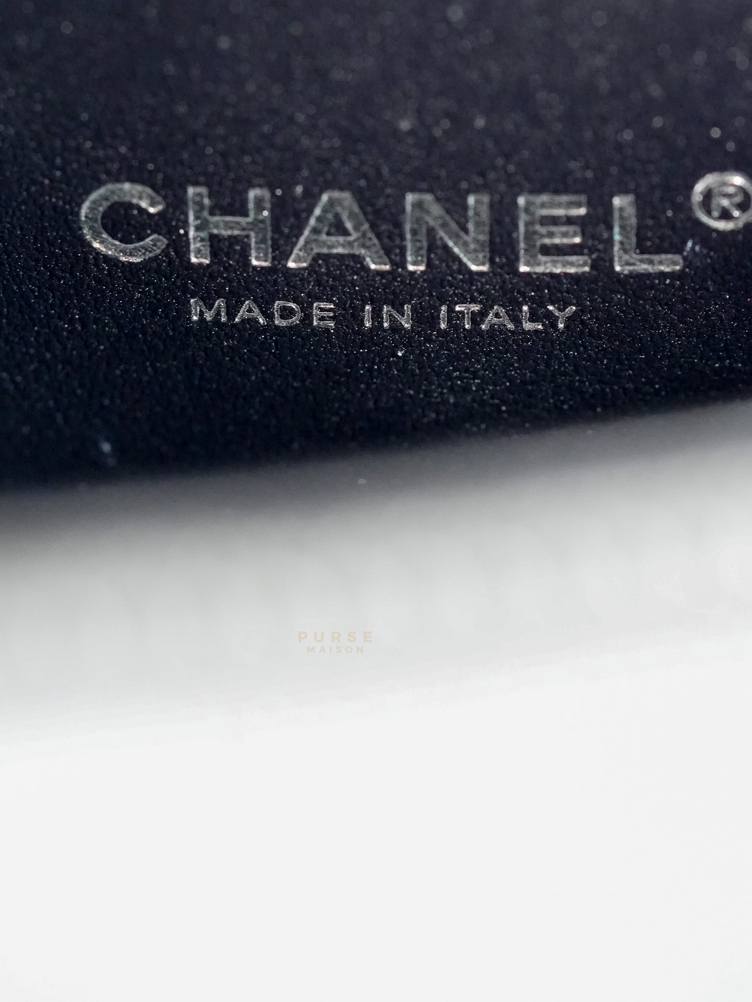 Boy Small Black Caviar Leather in Ruthenium Hardware (microchip) | Purse Maison Luxury Bags Shop