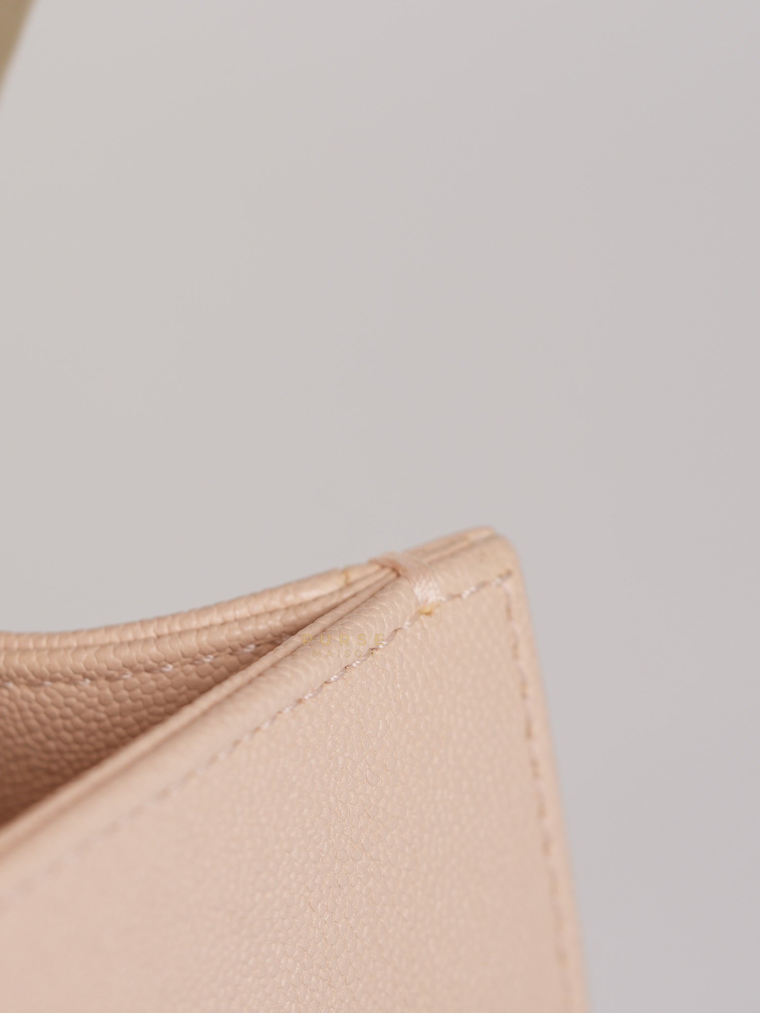 Boy Small Blush Pink Chevron Caviar Leather in Light Gold Hardware Series 30 | Purse Maison Luxury Bags Shop