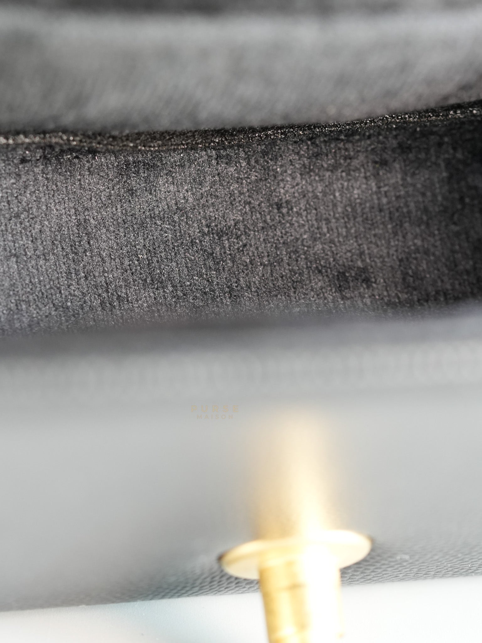 Boy Small Caviar Leather in Aged Gold Hardware (Microchip) | Purse Maison Luxury Bags Shop