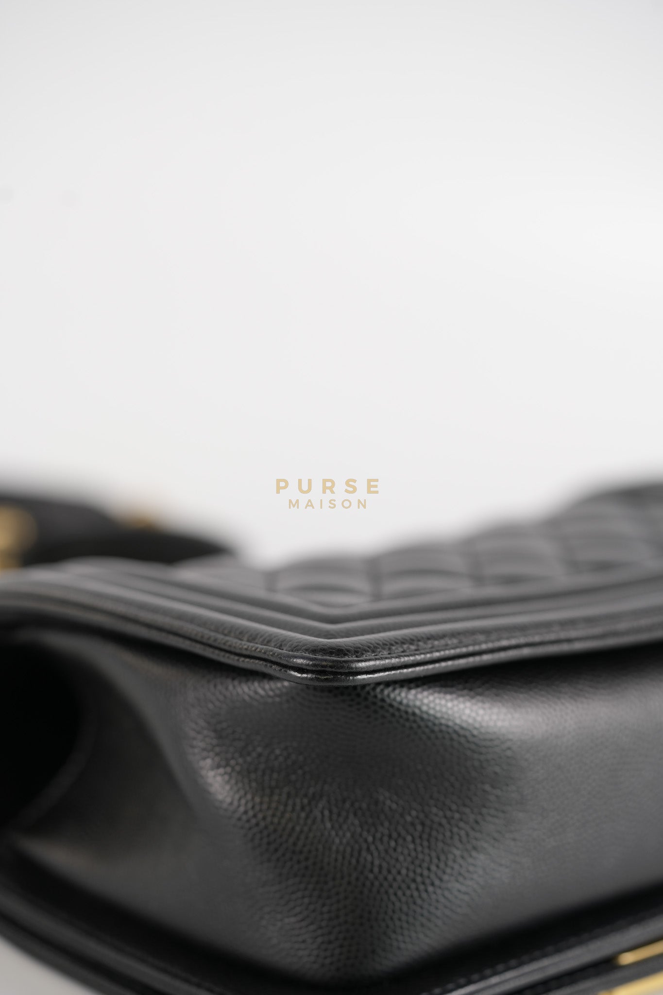 Le Boy Small Black Microchip | Purse Maison Luxury Bags Shop