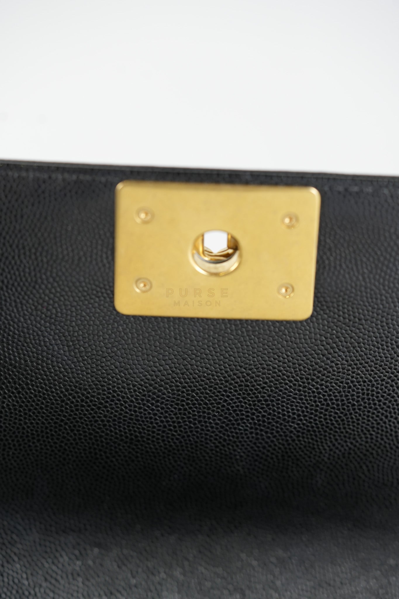 Le Boy Small Black Microchip | Purse Maison Luxury Bags Shop
