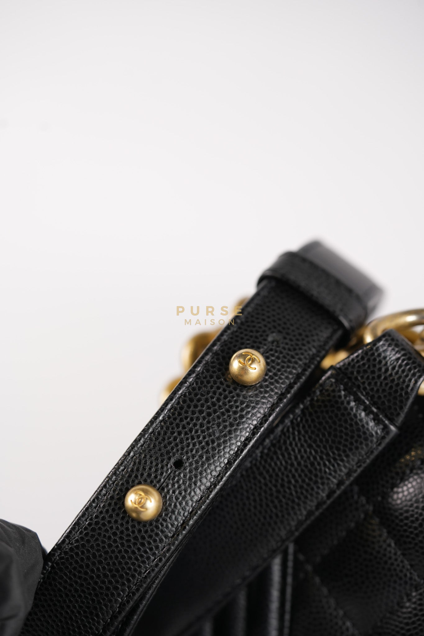 Le Boy Small Black Microchip | Purse Maison Luxury Bags Shop