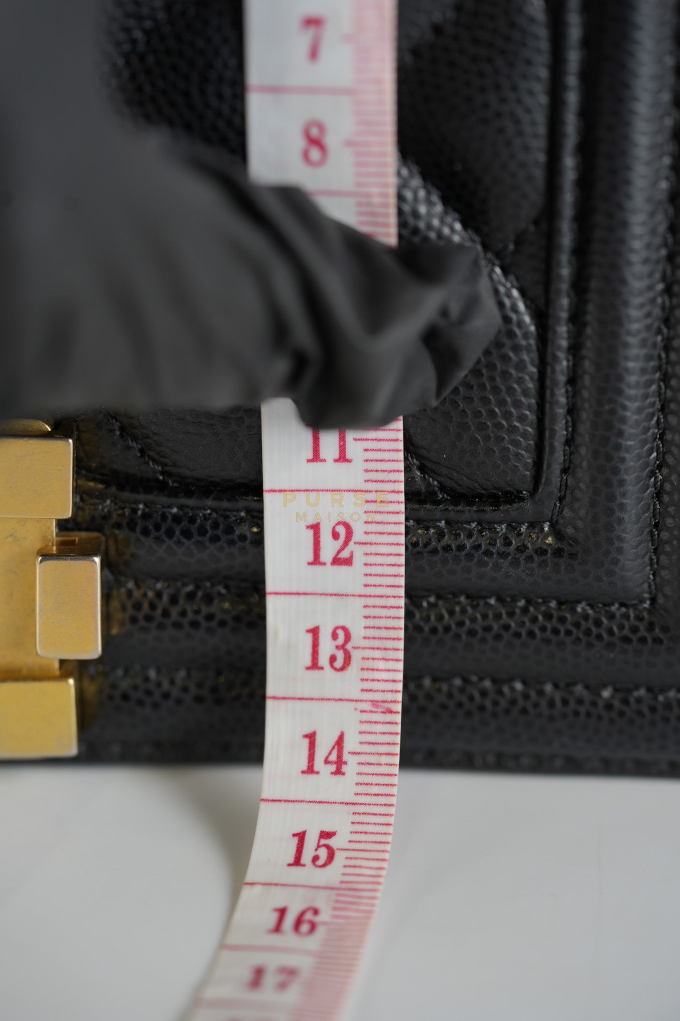 Le Boy Small Black Microchip | Purse Maison Luxury Bags Shop