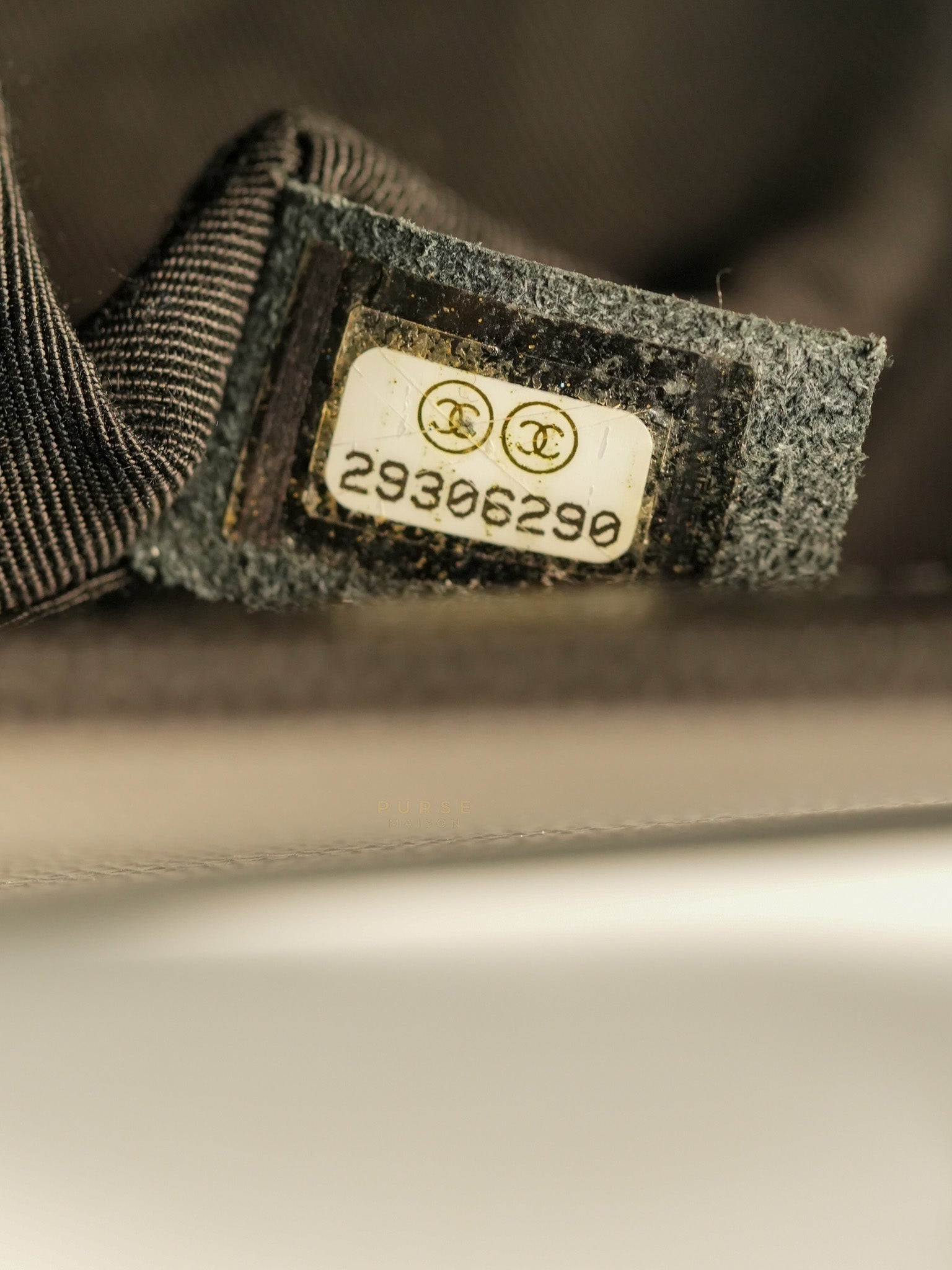 Boy Small in Black Caviar Leather Ruthenium Hardware(Series 29) | Purse Maison Luxury Bags Shop