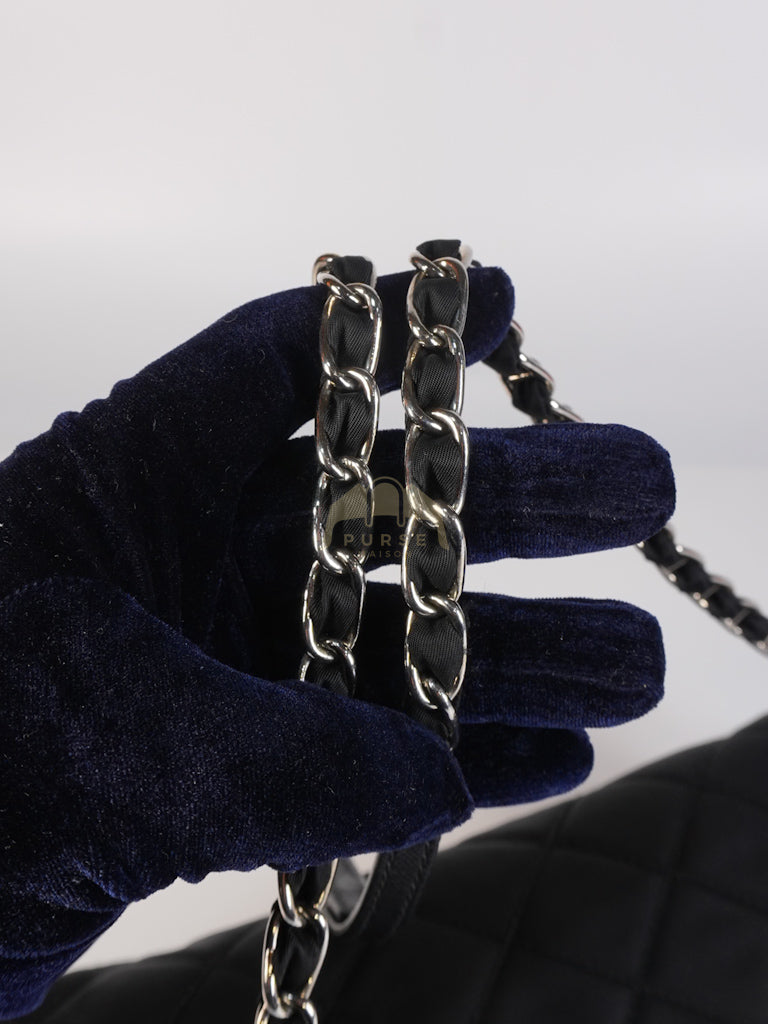 BP0584 Tessuto Impuntu Nero/Black Nylon Shoulder Bag/Crossbody Bag | Purse Maison Luxury Bags Shop