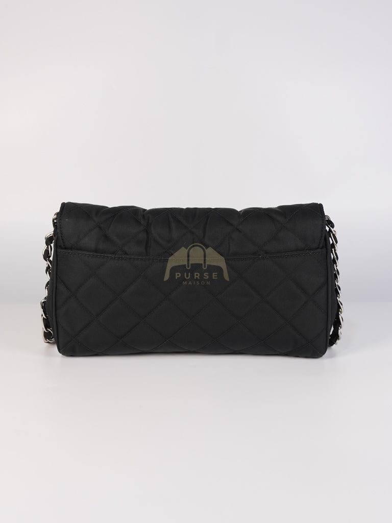 BP0584 Tessuto Impuntu Nero/Black Nylon Shoulder Bag/Crossbody Bag | Purse Maison Luxury Bags Shop