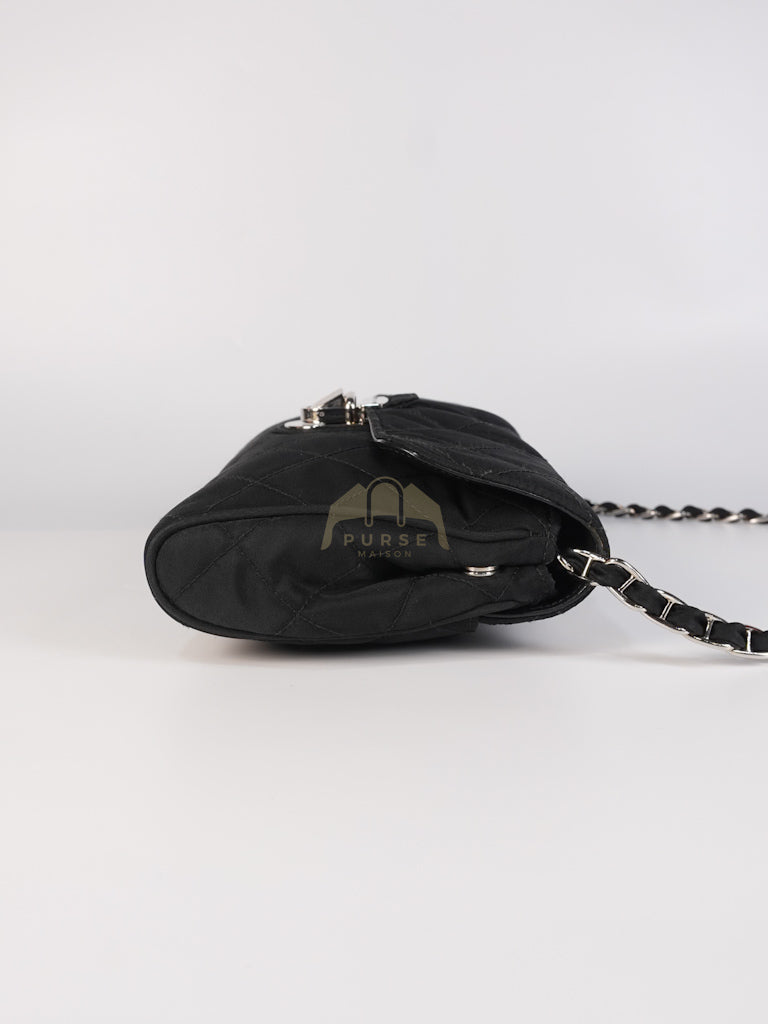 BP0584 Tessuto Impuntu Nero/Black Nylon Shoulder Bag/Crossbody Bag | Purse Maison Luxury Bags Shop