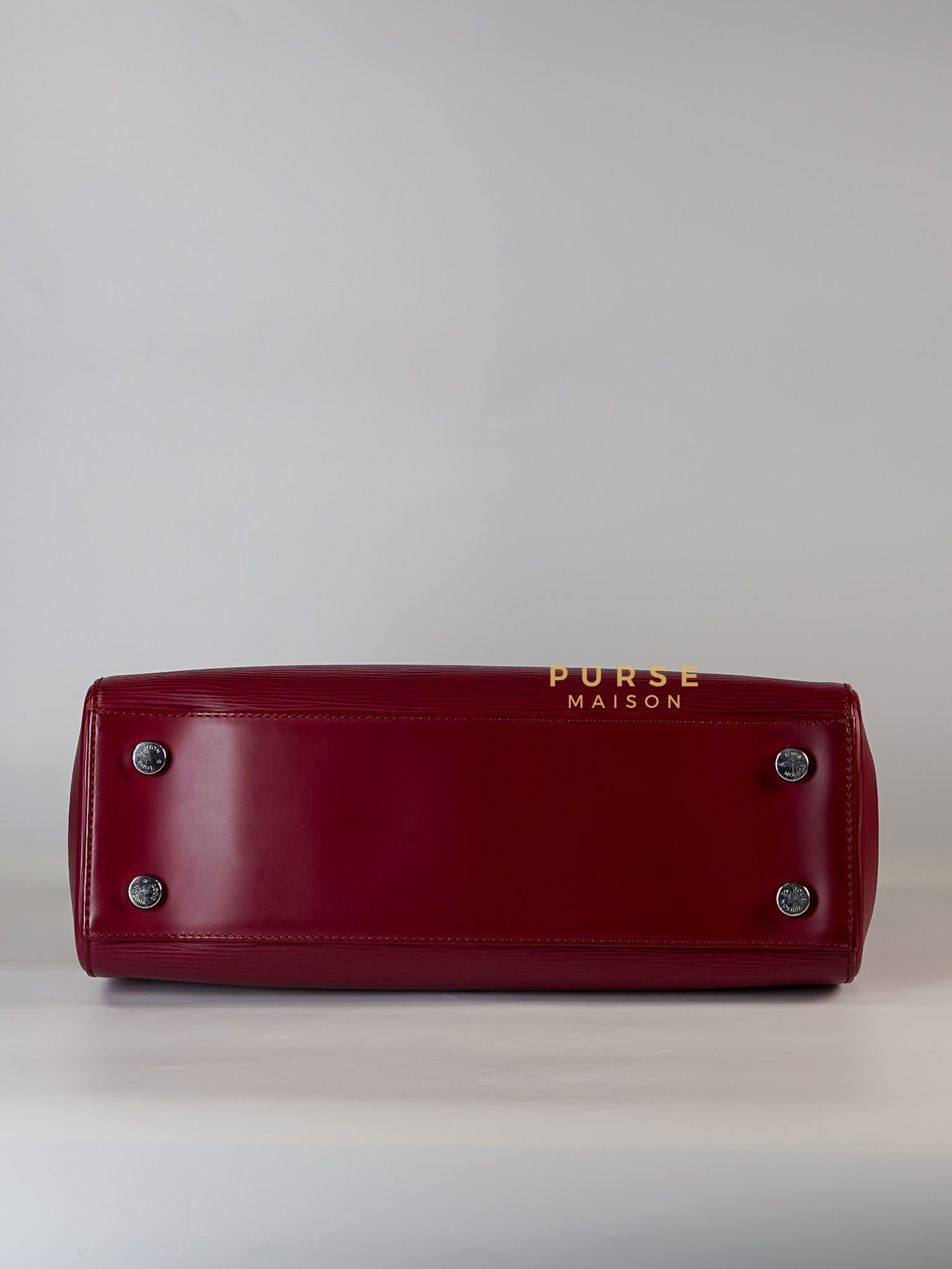 Brea in Carmine Red Epi Leather (Date Code: FL4143) | Purse Maison Luxury Bags Shop