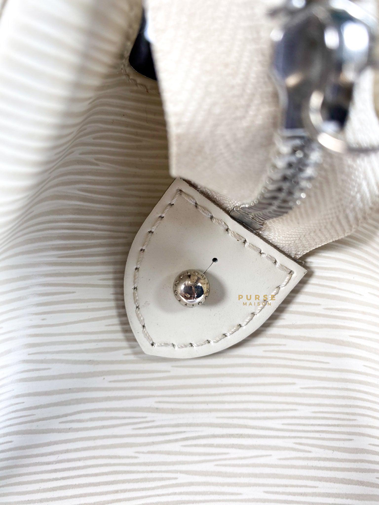 Louis Vuitton Brea MM White Epi Leather (Date Code: FL4100)