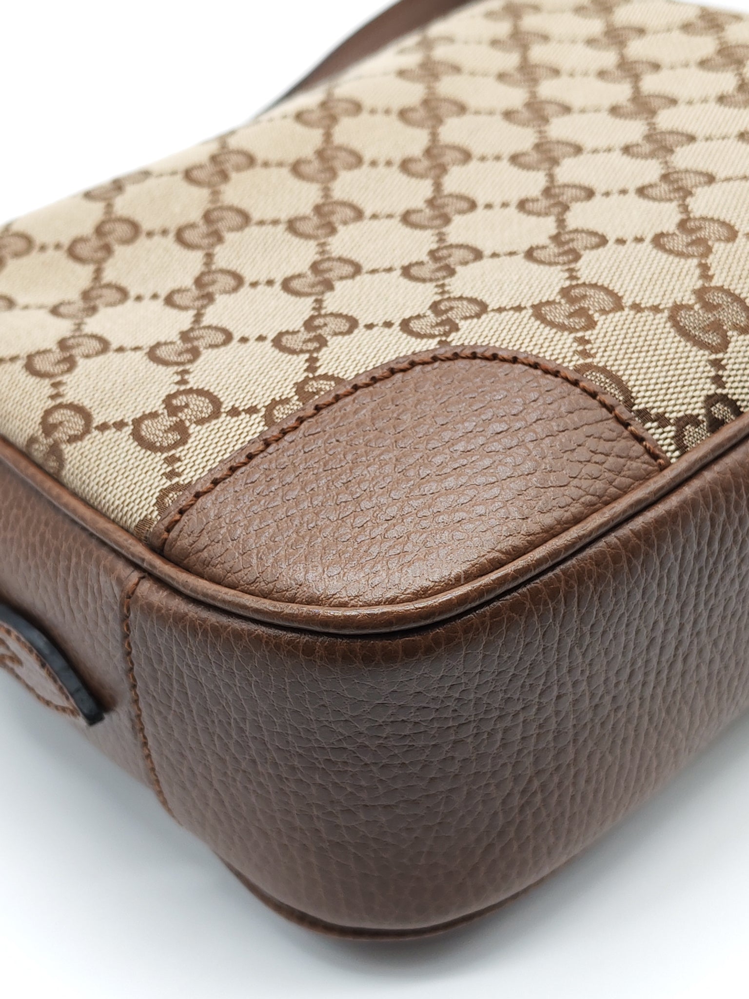 Bree in Brown Supreme Canvas Crossbody Bag | Purse Maison Luxury Bags Shop