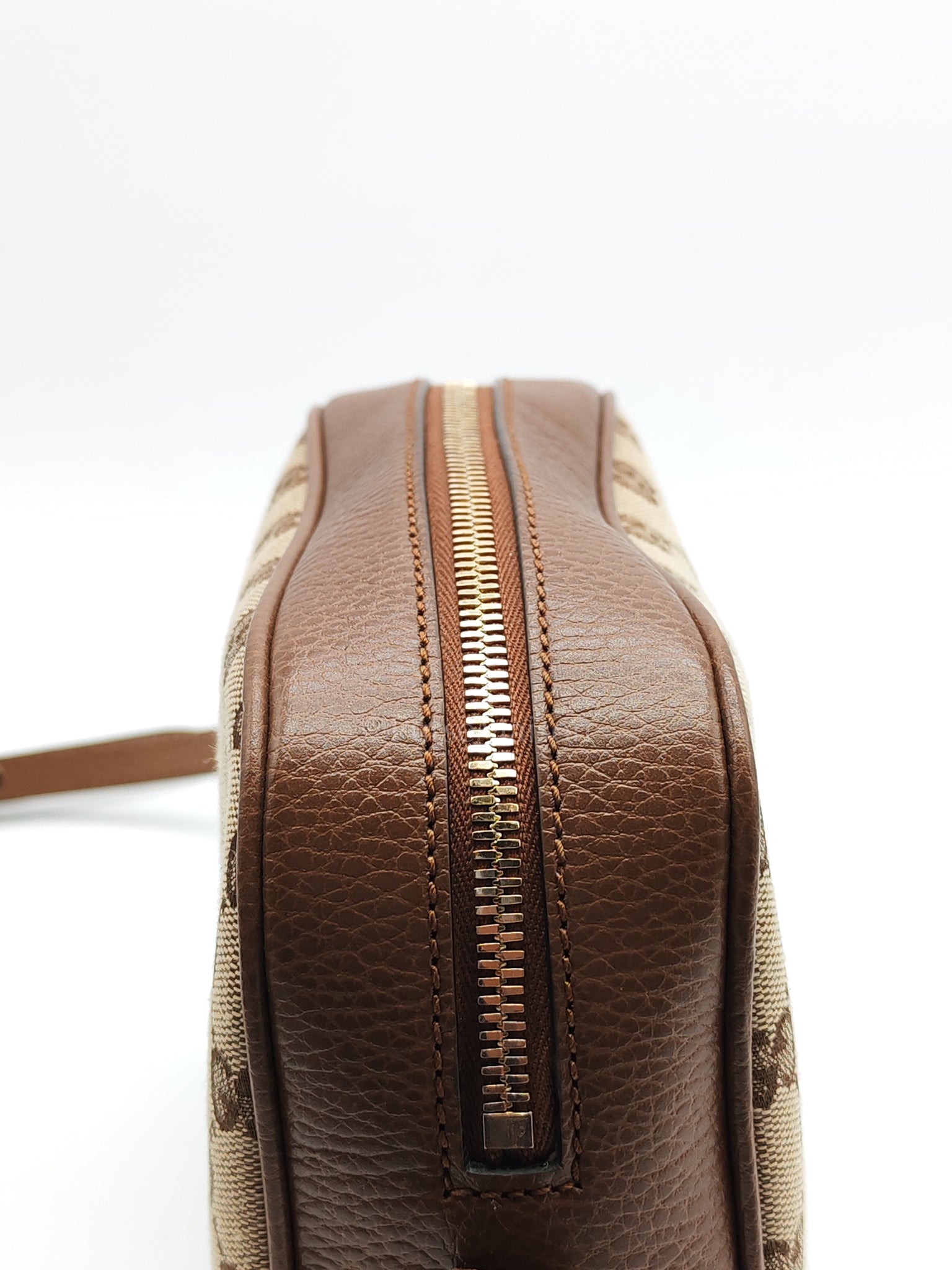 Bree in Brown Supreme Canvas Crossbody Bag | Purse Maison Luxury Bags Shop
