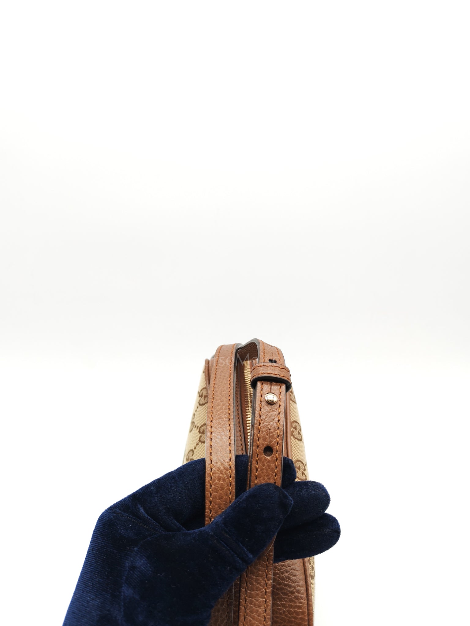 Bree in Brown Supreme Canvas Crossbody Bag | Purse Maison Luxury Bags Shop