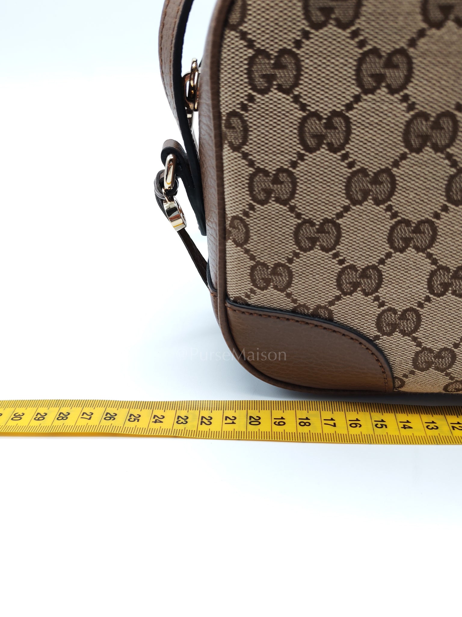 Bree in Brown Supreme Canvas Crossbody Bag | Purse Maison Luxury Bags Shop